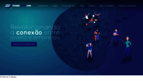 What Estagioonline.com website looked like in 2023 (2 years ago)