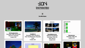 What Eti.wtf website looked like in 2023 (This year)