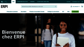 What Erpi.com website looked like in 2023 (This year)