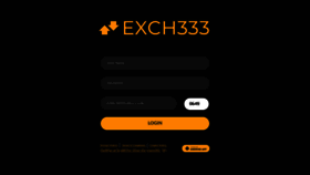 What Exch333.com website looked like in 2023 (This year)