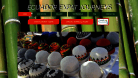 What Ecuadorexpatjourneys.com website looked like in 2023 (This year)
