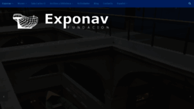 What Exponav.org website looked like in 2023 (This year)
