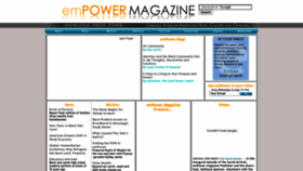 What Empowernewsmag.com website looked like in 2023 (This year)
