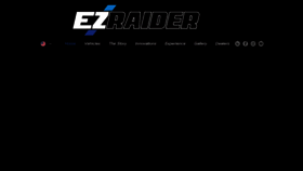 What Ezraider.com website looked like in 2023 (This year)