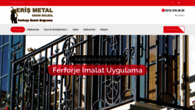 What Erismetalferforje.com website looked like in 2023 (This year)