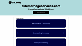 What Elitemarriageservices.com website looked like in 2023 (2 years ago)