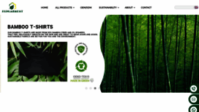 What Ecogarments.com website looked like in 2023 (This year)