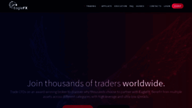 What Eaglefx.com website looked like in 2023 (This year)