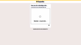 What Expedia.se website looked like in 2023 (This year)