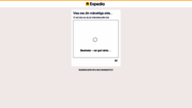 What Expedia.se website looked like in 2023 (2 years ago)