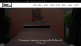 What Elegia-pogrzeby.pl website looked like in 2023 (This year)