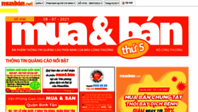 What Epaper.muaban.net website looked like in 2023 (This year)