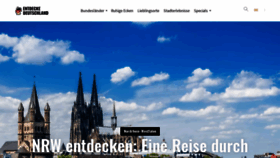 What Entdecke-deutschland.de website looked like in 2023 (This year)