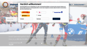 What Erholungswerk.de website looked like in 2023 (This year)