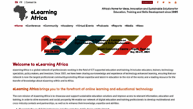 What Elearning-africa.com website looked like in 2023 (This year)