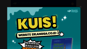 What Erlangga.co.id website looked like in 2023 (1 year ago)