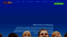 What Eduplay.co.za website looked like in 2023 (This year)