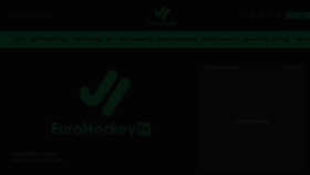 What Eurohockeytv.org website looked like in 2023 (2 years ago)