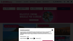 What Exim.pl website looked like in 2023 (This year)