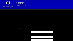 What Ebrdremote.ebrd.com website looked like in 2023 (This year)