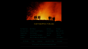 What Earthboppin.net website looked like in 2023 (This year)