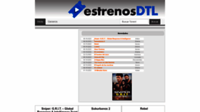 What Estrenosdtl.com website looked like in 2023 (This year)