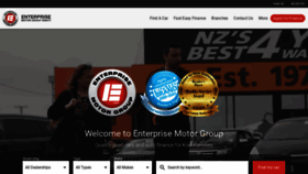What Enterprisecars.co.nz website looked like in 2023 (This year)
