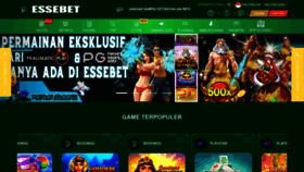What Essebetting88.org website looked like in 2023 (This year)