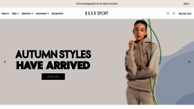 What Ellesport.co.uk website looked like in 2023 (This year)