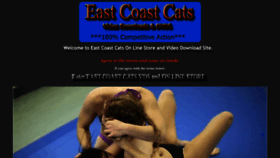 What Eastcoastcats.com website looked like in 2023 (This year)