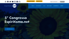 What Espiritismo.net website looked like in 2023 (This year)
