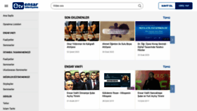 What Ensar.tv website looked like in 2023 (2 years ago)