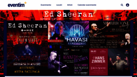 What Eventim.ro website looked like in 2023 (2 years ago)