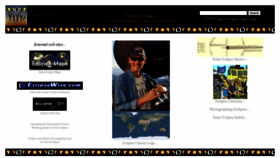 What Eclipse-chasers.com website looked like in 2023 (This year)