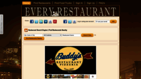 What Everyrestaurantinthecity.com website looked like in 2023 (This year)