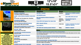 What Eham.net website looked like in 2023 (1 year ago)