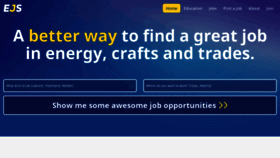 What Energyjobshop.com website looked like in 2023 (This year)