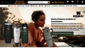 What Executiveadvertising.com website looked like in 2023 (This year)