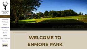 What Enmorepark.co.uk website looked like in 2023 (This year)