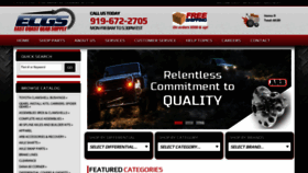 What Eastcoastgearsupply.com website looked like in 2023 (This year)
