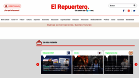What Elrepuertero.cl website looked like in 2023 (This year)