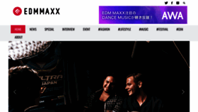What Edmmaxx.com website looked like in 2023 (This year)