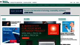 What Ewweb.com website looked like in 2023 (This year)