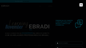 What Ebradi.com.br website looked like in 2023 (This year)
