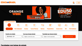 What Educamaisbrasil.com.br website looked like in 2023 (1 year ago)