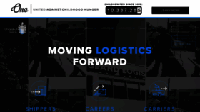What Englandlogistics.com website looked like in 2023 (This year)