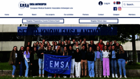 What Emsa.be website looked like in 2023 (This year)
