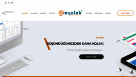 What Eyotek.com.tr website looked like in 2023 (This year)