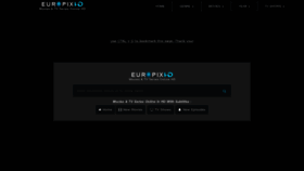What Europixhd.stream website looked like in 2023 (This year)