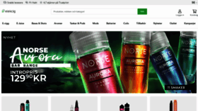 What Elekcig.se website looked like in 2023 (This year)